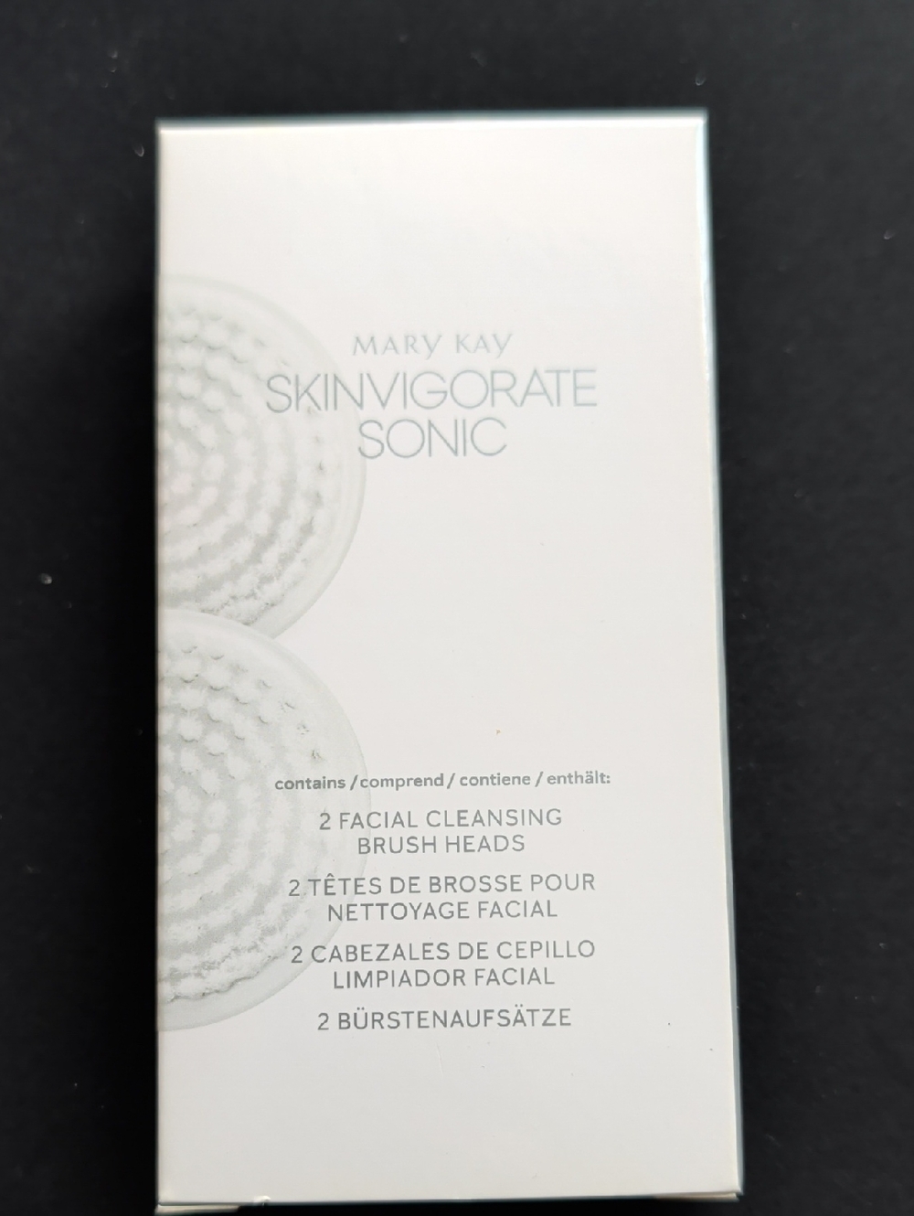 Mary Kay Skinvigorate Sonic Facial Cleansing Brush Heads - White